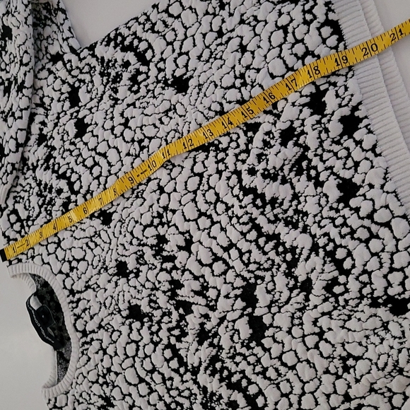 French Connection Black&White Pullover Sweater - Picture 6 of 16
